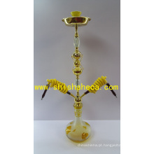 Tubo de fumo de narguilé colorido liga de zinco Shisha Hookah